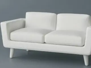 Dollhouse sofa