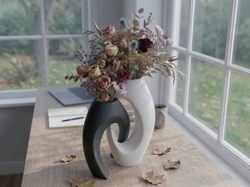 DOUBLE VASE 