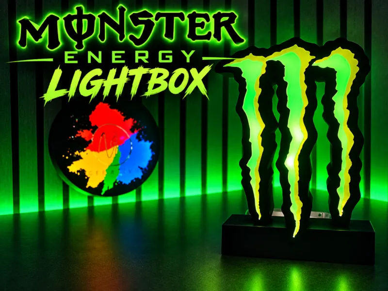 Monster Energy Lightbox