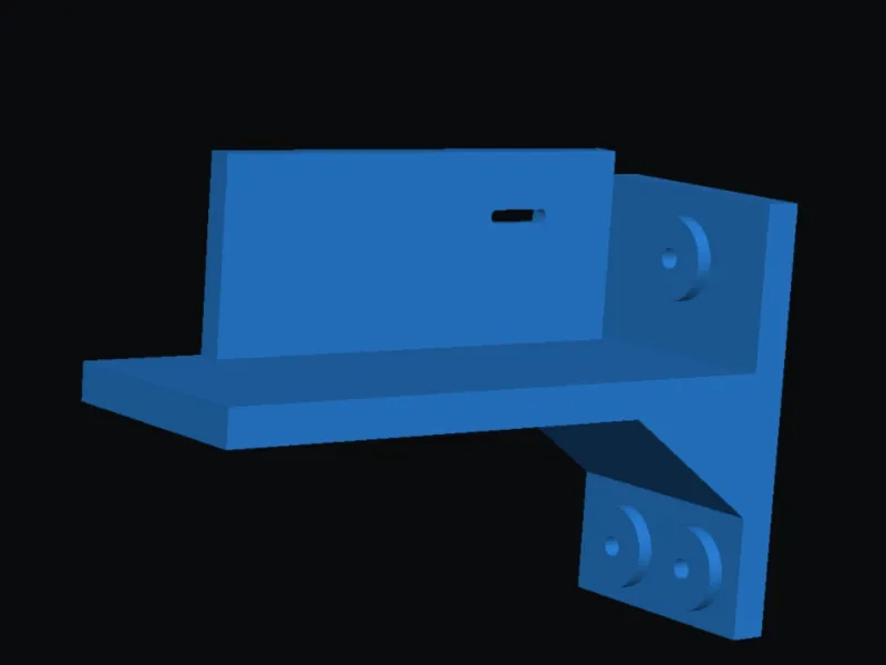 Horizontal wall base for PS5