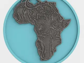 Big five Key Ring