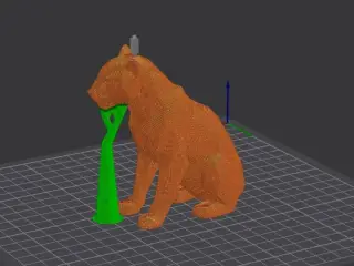 Leopard figurine