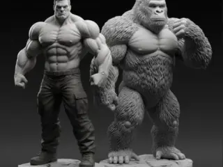 ManVsGorilla