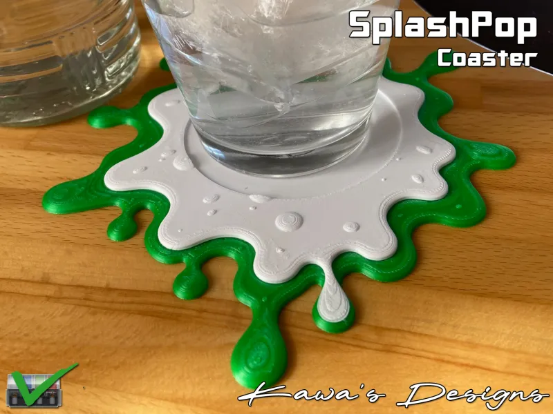 SplashPop Coaster