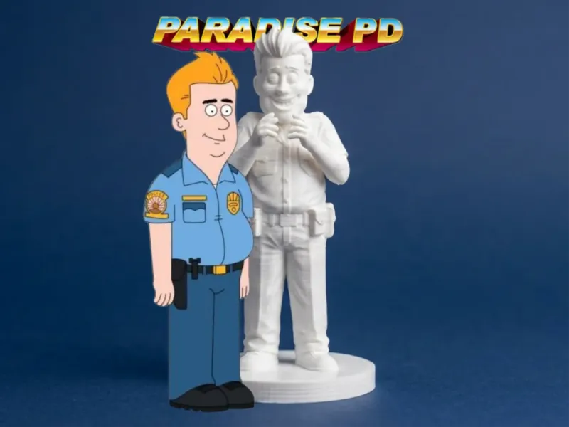 Kevin – Paradise PD Character Figurine