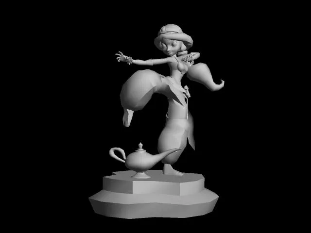 Jazmin LowPoly - Aladin