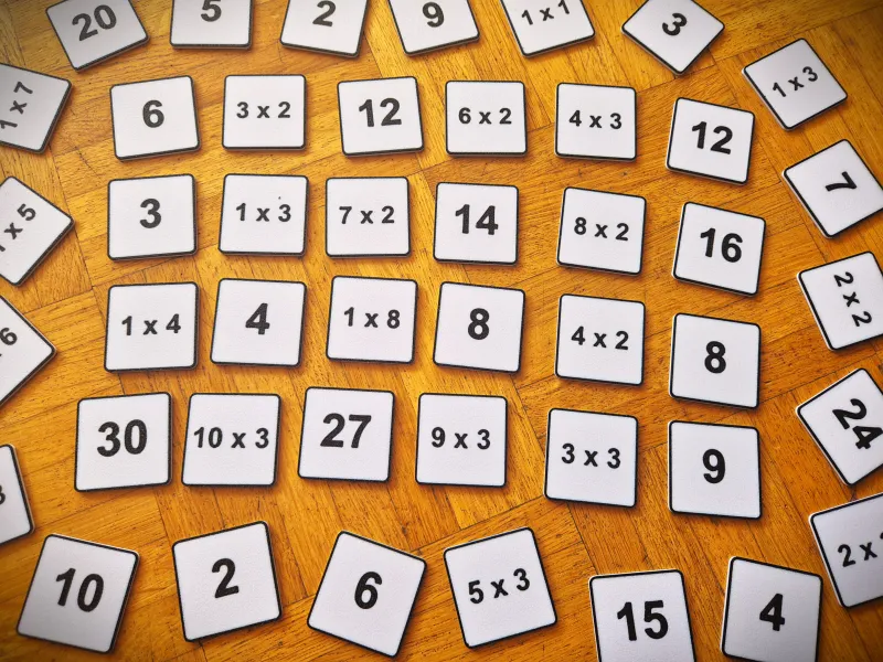 1x1-Memory / Gioco didattico Memory della tavola pitagorica