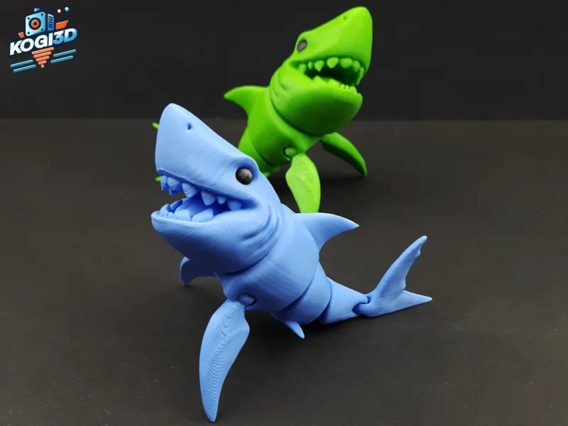 Fully Articulated Shark