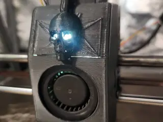 Ender 3 v3 plus printhead with integrated filament sensor