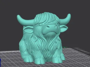 Highland Cow Pen Holder