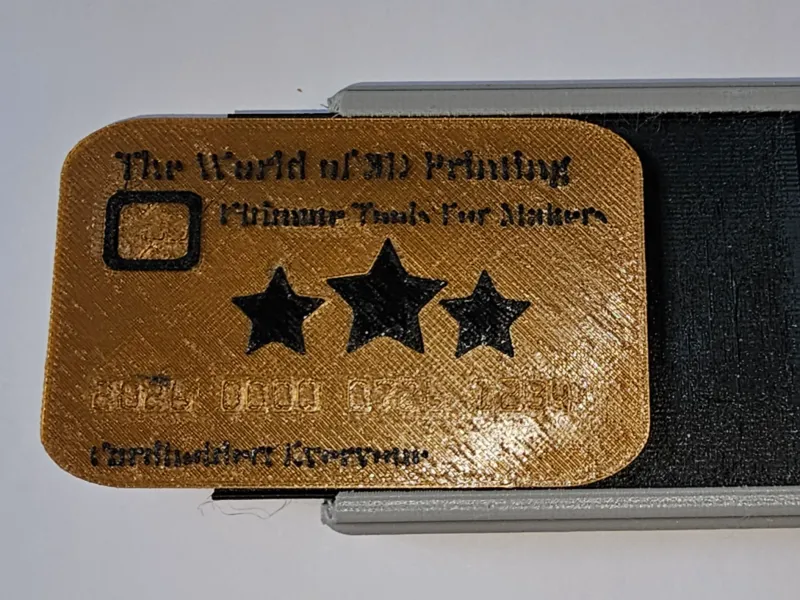 Fake Credit Card for Makers