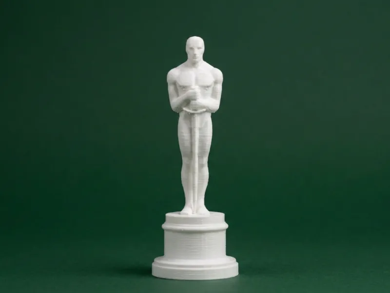 Academy Award Oscar Trophy 3D Model
