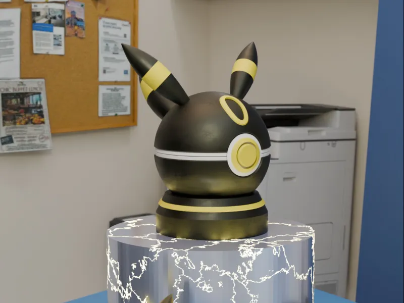 Umbreon Pokeball Magsafe Holder