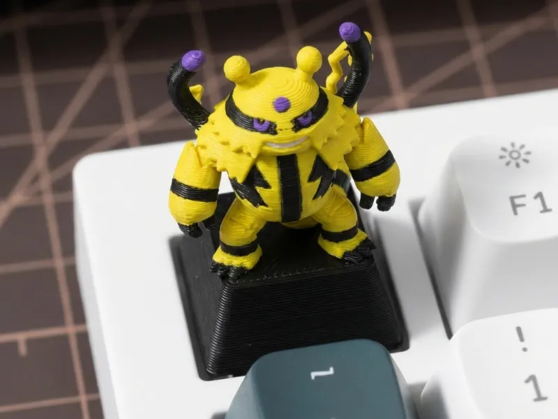 Électivire – Touche de clavier mécanique Pokémon