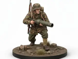 World War miniature figures