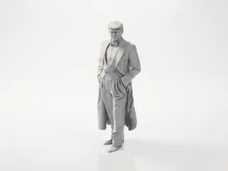 Donald Trump Formal Suit Figurine Celebrity 3D Printable