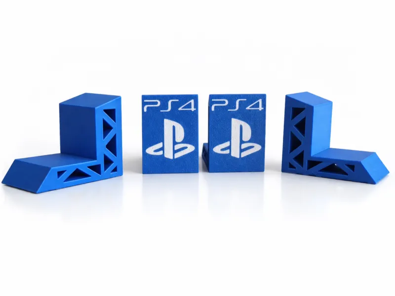 PlayStation 4 卧式散热增高脚垫 - 齐平Logo