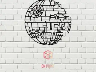 DEATH STAR - STAR WARS | 2D WALL ART