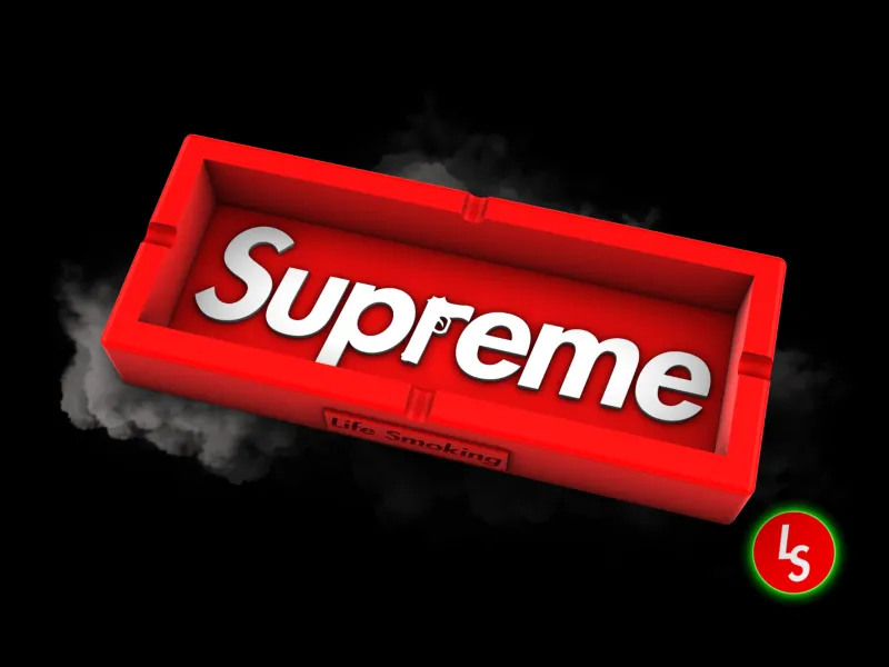 Posacenere di Lusso in Stile Supreme | Edizione Life Smoking