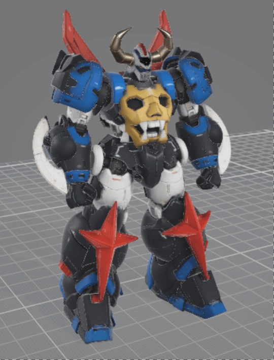 Zware Mecha Superrobot Gaiking Herontworpen
