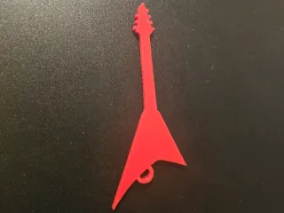 Jackson Guitar Keychain