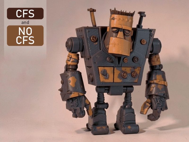 Roboter-Frankenstein-Monster | CFS & ohne CFS