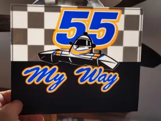 Boite lumineuse My Way 55