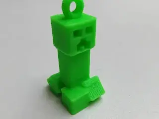 Minecraft Creeper Keychain