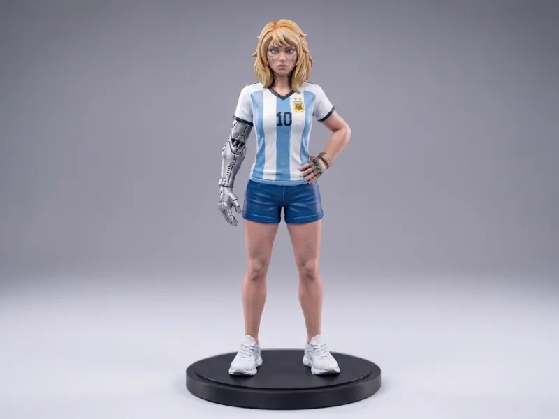 Deadlock Valorant 3D Print – Argentina Football Edition