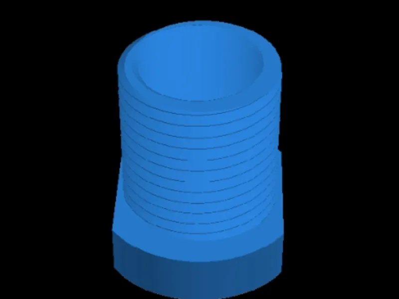 adapter 5/8x24 to 3/4x16