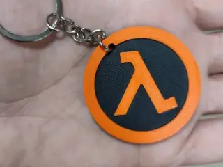 Half-Life Logo Keychain