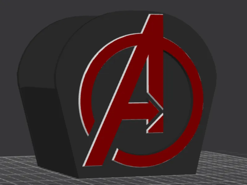 avengers pencil cup (multicolor)