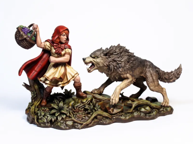 Little Red Riding Hood and the Wolf