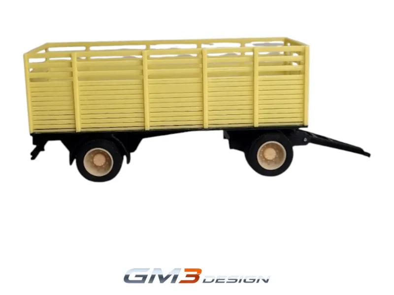 kit Remolque acoplado para camion escala 1/43-1/32