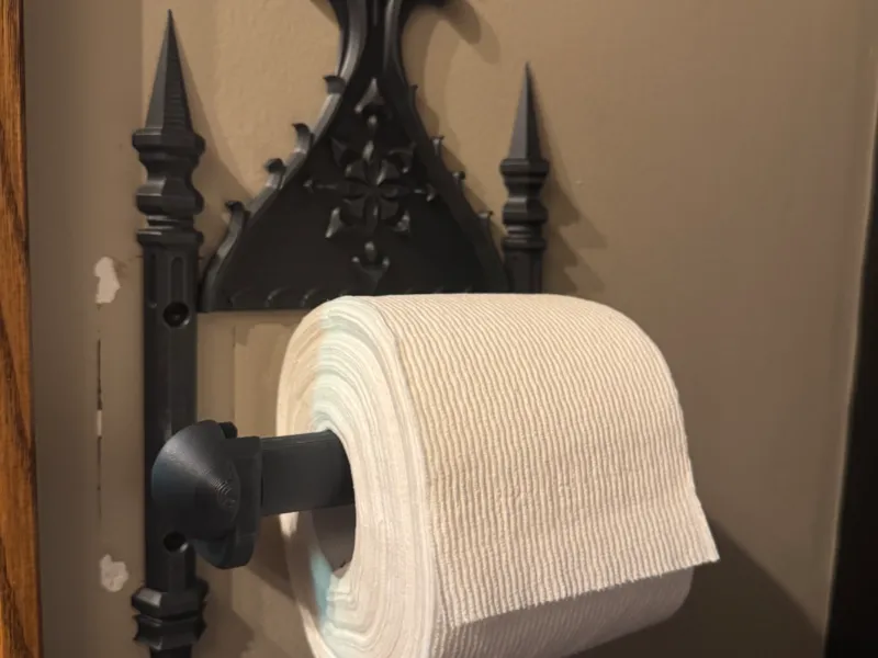 GOTISCHER TOILETTENPAPIERHALTER