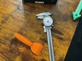 Small Print Plate Scraper