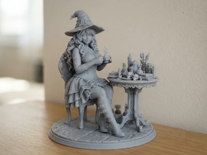 Gothic Tea Witch