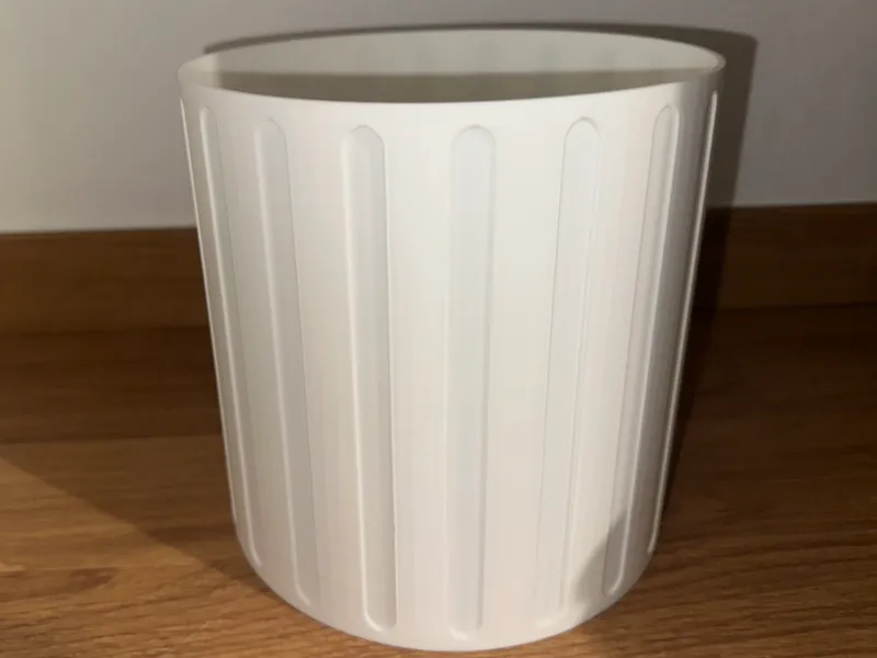 Trash Bucket with Pattern