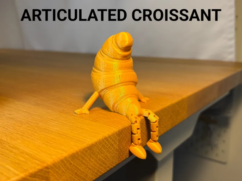 Articulated Croissant Buddy