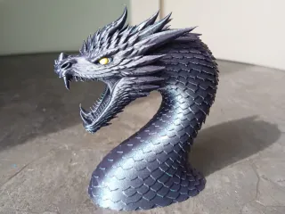Epic Dragon Head Bust