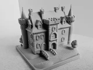 Misselthwaite Manor miniature