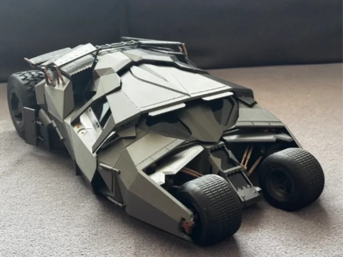 Modèle 3D de la Batmobile