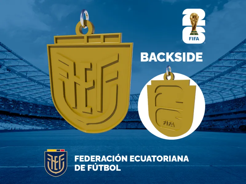 FEDERACIÒN ECUATORIANA DE FÚTBOL (Keychain) FIFA 2026