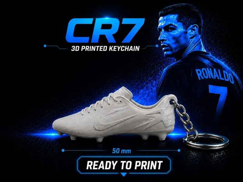 Llavero bota CR7