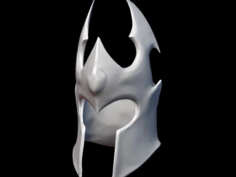 Crest Helmet 3D Printable Model