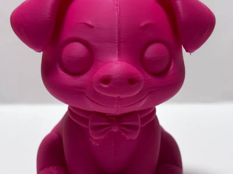 Cute pig figurine