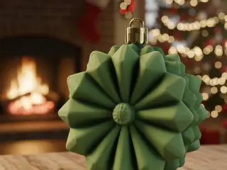 Star christmas ornament