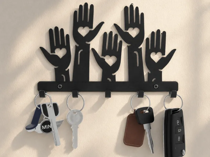 Helping Hands Key Holder