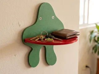 estante exhibidor para pared
