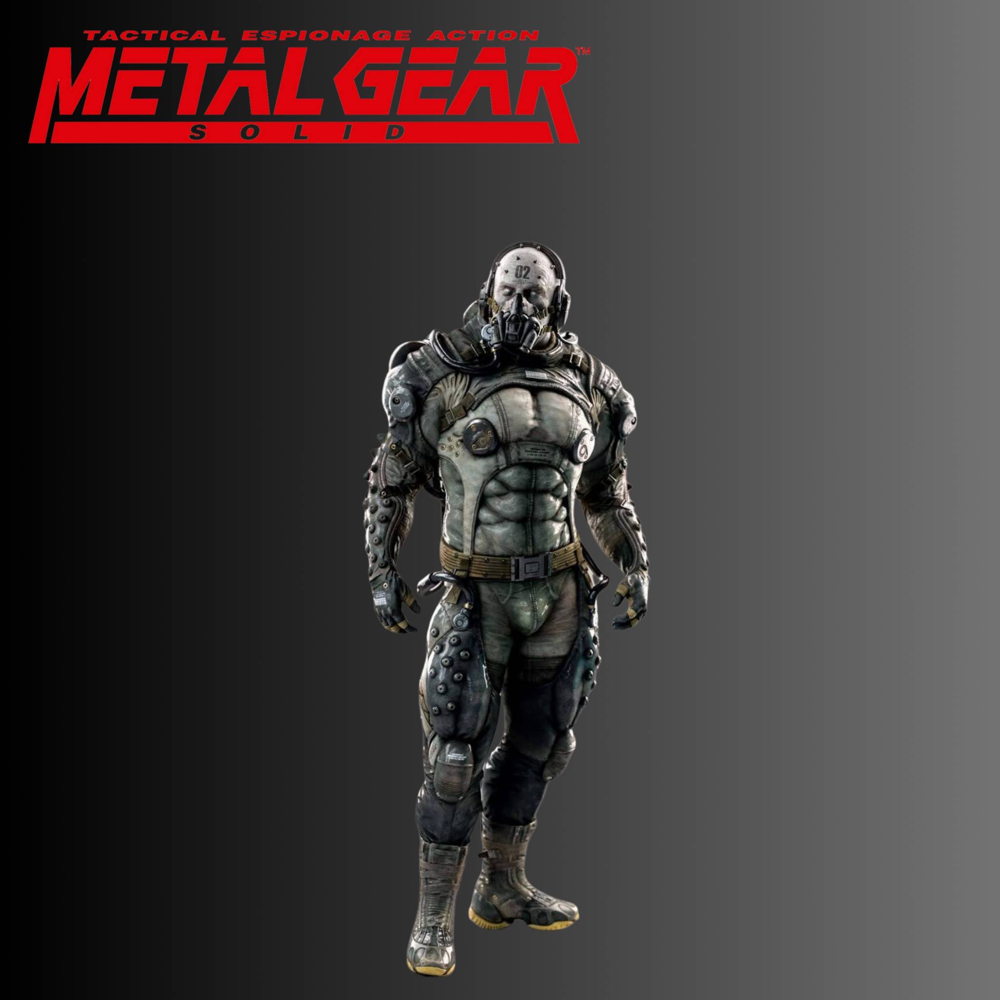 Craneo Metal Gear Solid V (Diseño Mejorado)